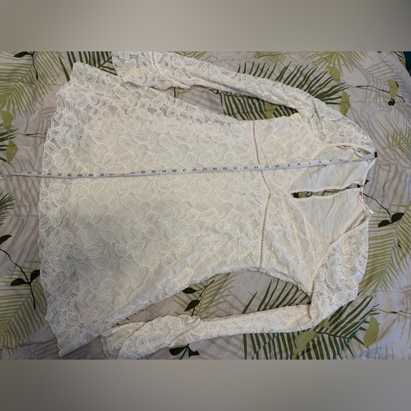 ❤️Free People Babydoll Lace Dress, Y2K, coquette RARE - Picture 3 of 7